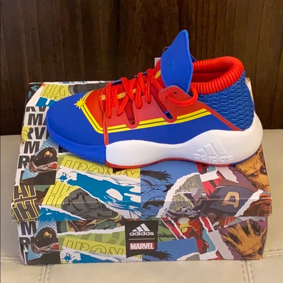 adidas Other - Adidas Captain Marvel’s Hi tops